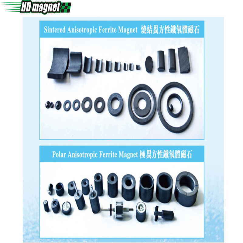 焼結異方性フェライト材料