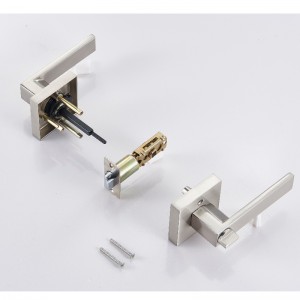 S7802エクステリアドア、正面玄関、ヘビーデューティードアノブ用のキー付きエントリレバーロック