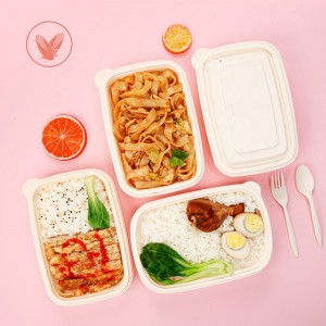 環境にやさしい包装ファーストフード包装箱生分解性コーンスターチ