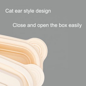 生分解性コーンスターチ速い食物包装箱箱