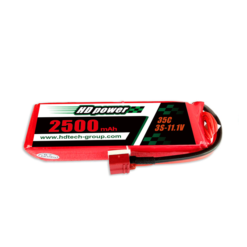 HD POWER 2500mAh 35C 3S11.1Vリポバッテリー