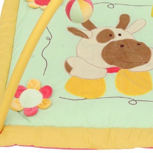 スクエアプレイマット-牛