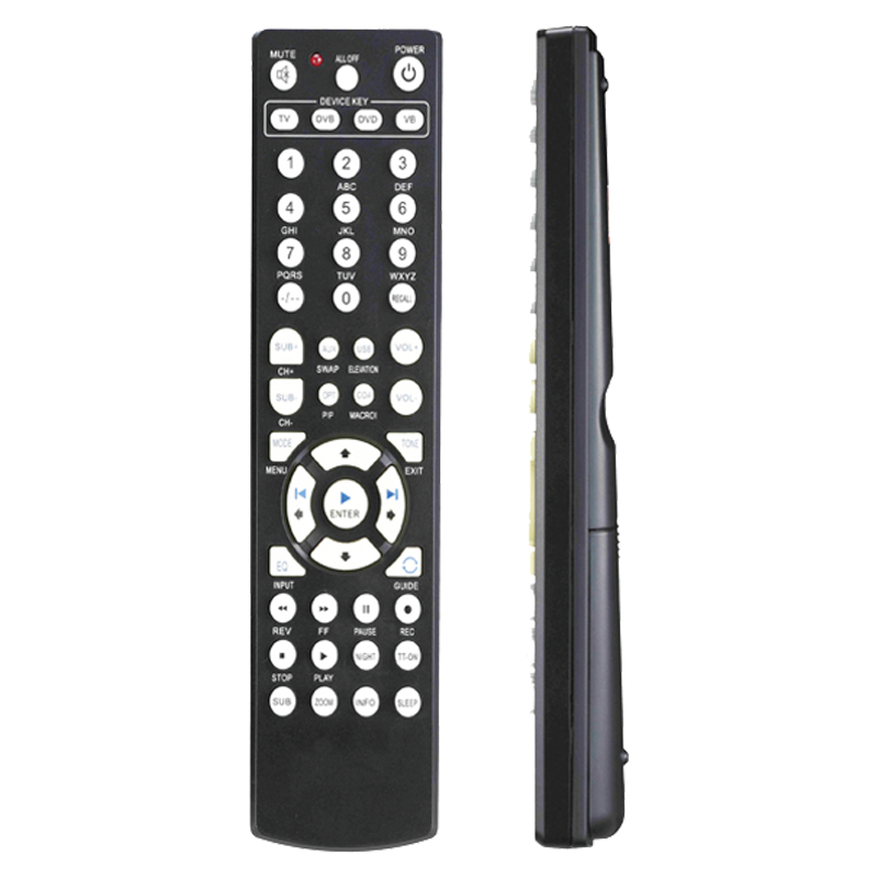 中国工場の品質保証ユニバーサルワイヤレスIR \/ RF \/ BLEリモコン4in 1 for TV \/ DVD \/ VB \/セットトップボックス
