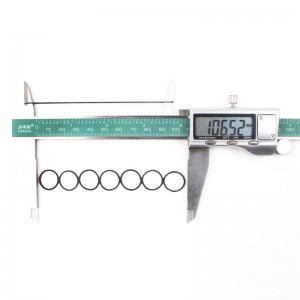 スポット卸売直径0.8インチ黒使い捨て高弾性輪ゴムヘアラバーバンド