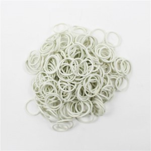 ファクトティ直販ミニホワイトラバーバンド高弾性強度靭性ラバーリングデータラインバンドル用