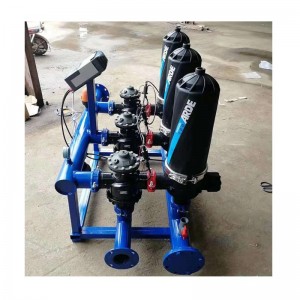 点滴灌漑ディスクセルフウォッシュフィルターシステム