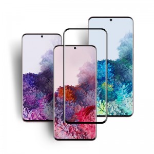 サムスンS 20 +スクリーンプロテクターのための熱い9時間のプレミアム強化されたガラススクリーン映画