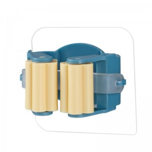 JASONプラスチックフラットウォールマウントモップほうきホルダーウォールマウント、新しい強力なシームレスな取り外し可能なウォールマウントモップクリップ