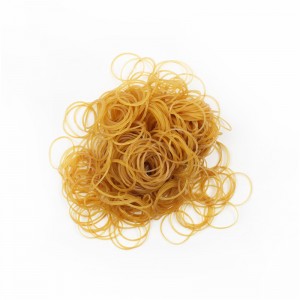 工場でカスタマイズされた無地の黄色の高弾性オフィス文化的および教育的な実用的な輪ゴム