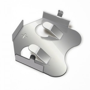 金属CR2032ブロンズニッケルプレートバッテリーコンタクト2032バッテリーホルダーとPCB