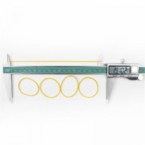 ソースメーカーは、オフィスの文化と教育のためにカラーのシフトしない高弾性ゴムバンドを卸売りしています