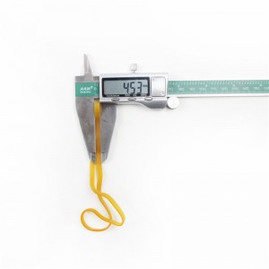 工場でカスタマイズされた黄色の透明な高温アンチエイジング工業用ゴムベルト