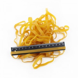 製造業者のカスタムの伸びと広がりされたゴムバンドの湿気のある高温と老化防止の黄色いゴムベルト