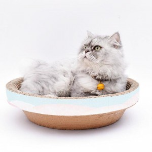 チェリー猫はボウルをつかむ