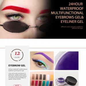 プライベートラベルスーパー防水アイブロウクリーム