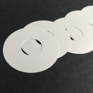 0.2mmの円形の反射紙の白い滑らかな反射フィルム