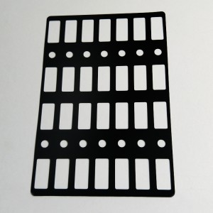 0.25絶縁シート炎難燃性PCガスケットブラックベンド加工卸売