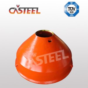 HP500コーンクラッシャーウェアパーツ、コンケーブ、マントル