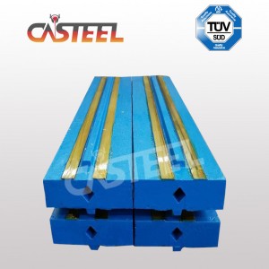 高クロム衝撃性クラッシャー部品Pegson XH250、XH320SR、XH500 HARTL 1060 TESAB、EXTECブローバー