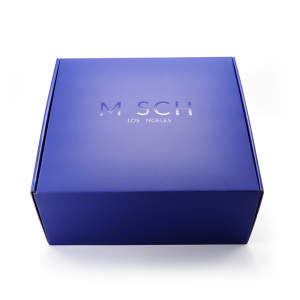 無料サンプルカスタムロゴピンク色の色化粧段の波形メールの配送ボックス