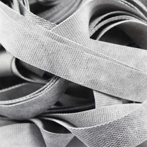 マスク原料ゴムバンド黒天然ゴム弾性バンドエンボスドゴムベルト