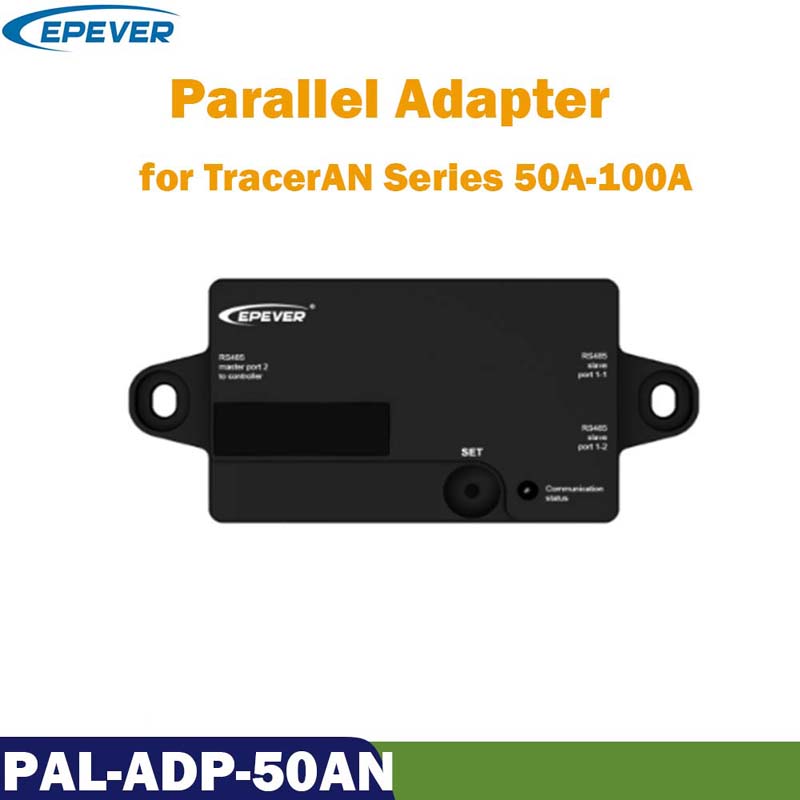 最大6個用のEPER PAL-ADPパラレルアダプター並列等化充電中のTraceran 50A 60A 80A 100Aソーラーコントローラ