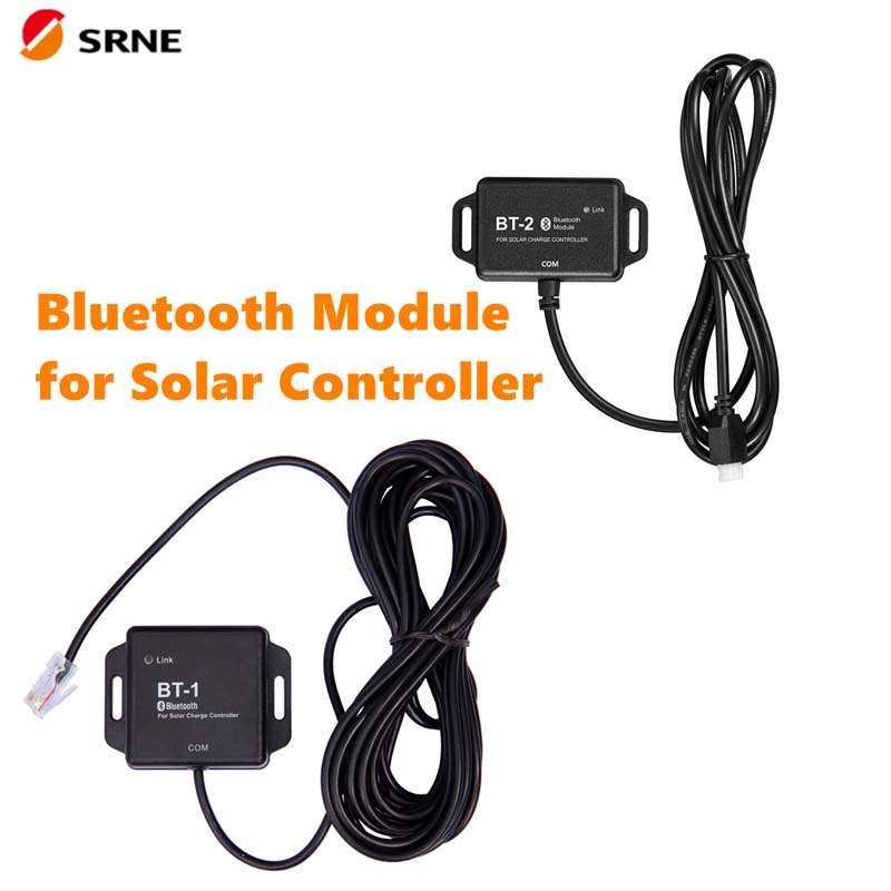 MPPT太陽電荷および解除コントローラMLおよびMCシリーズPVコントローラ用のSRNE BluetoothモジュールBT-1 BT-2