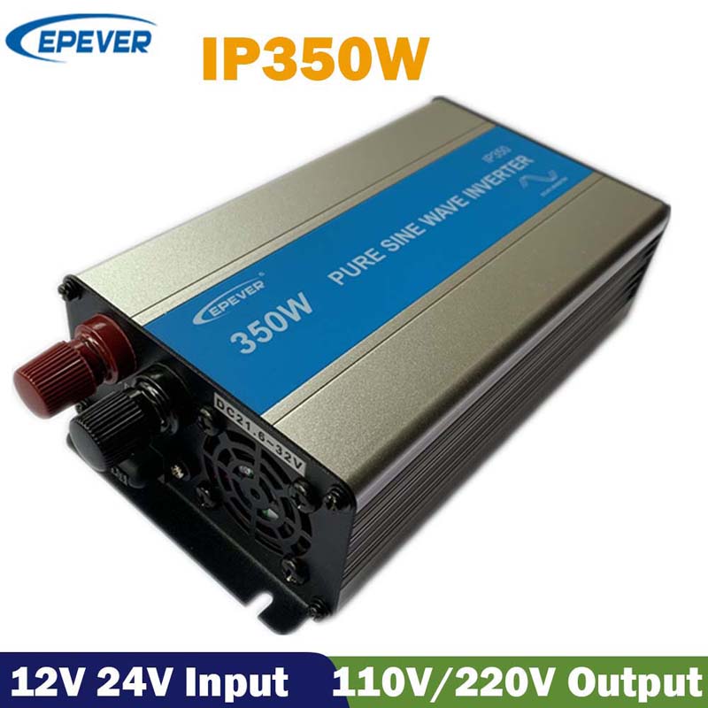 EPER IPOWER350W太陽電荷オフグリッド純粋な正弦波インバーター12V24VDC 110V/120V/220V/230VAC太陽光発電インターンバー50Hz 60Hz