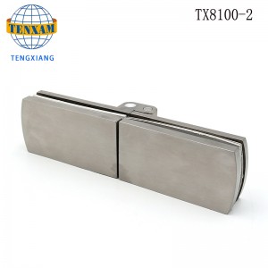 浴室ハードウェア頑丈な長い折りたたみ180度シャワードアガラスグラスフリーヒンジ