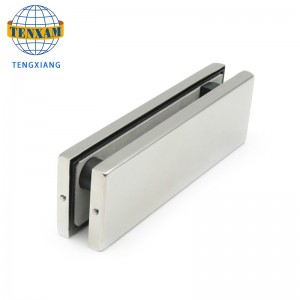 オフィスのための高品質のステンレス鋼のガラスのドアのクランプパッチフィッティング