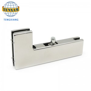 ハードウェアアクセサリーステンレス鋼フレームレスガラスドアクランプパッチフィッティング