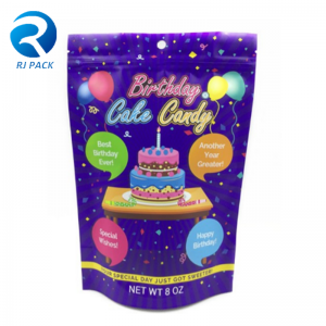 高品質のカスタムデザインはキャンディーのためのポーチを立ち上げます