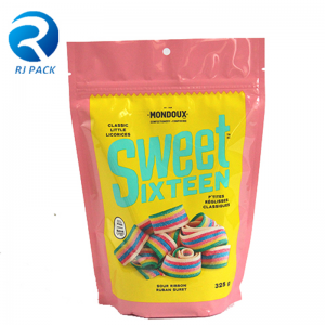 高品質のカスタムデザインはキャンディーのためのポーチを立ち上げます