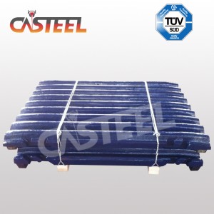 Terex Jaques JW40、JW42、JW45、JW54ジョープレート、ジョーウェッジ