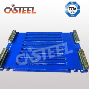 テレックスJW42ジョー採石場の歯の中歯、jawface固定、ジョープレートスイング