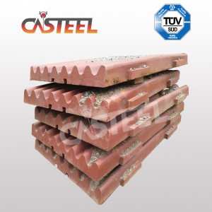 YIFAN PE750x 1060ジョークラッシャーの部品、ジョープレート、サイドプレート、くさび