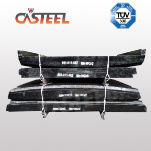 McClosky J40 Jaw Crusher頬板、固定/swing Jaw Die、Jaw Plate