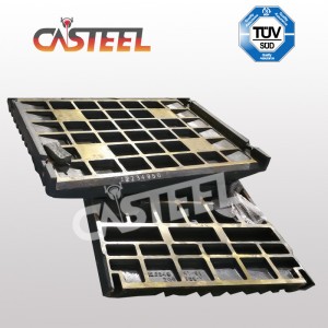 Kleemann MC120 Pro Jaw Crusher Plate、サイドプレート、チークプレート