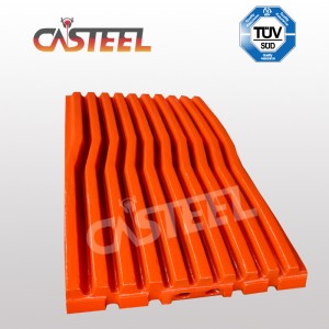 Sandvik CJ211、CJ411ジョープレートOEM鋳造品質のための本物の予備品