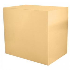 ブラシをかけられた銅の壷