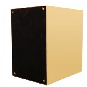 ブラシをかけられた銅の壷