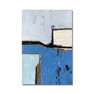 100％手描きの大きな現代的な美術キャンバスホテルレストランの装飾的な壁アート抽象的なキャンバス絵画