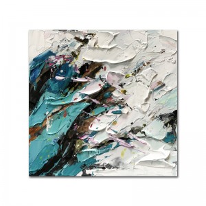 100％手描きの大きなキャンバスホテルレストランの装飾的な壁のアート抽象的なキャンバスの壁のための抽象的なキャンバス絵画