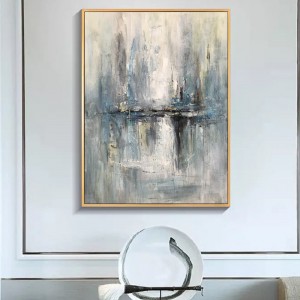 抽象アートファブリックキャンバス壁の装飾ピュア手描きの中国の石油絵画のための油絵