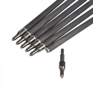 エレンアウトドア113024 ID6.2mm SP400カーボンファイバー矢印アーチェリー屋外シューティングスポーツ