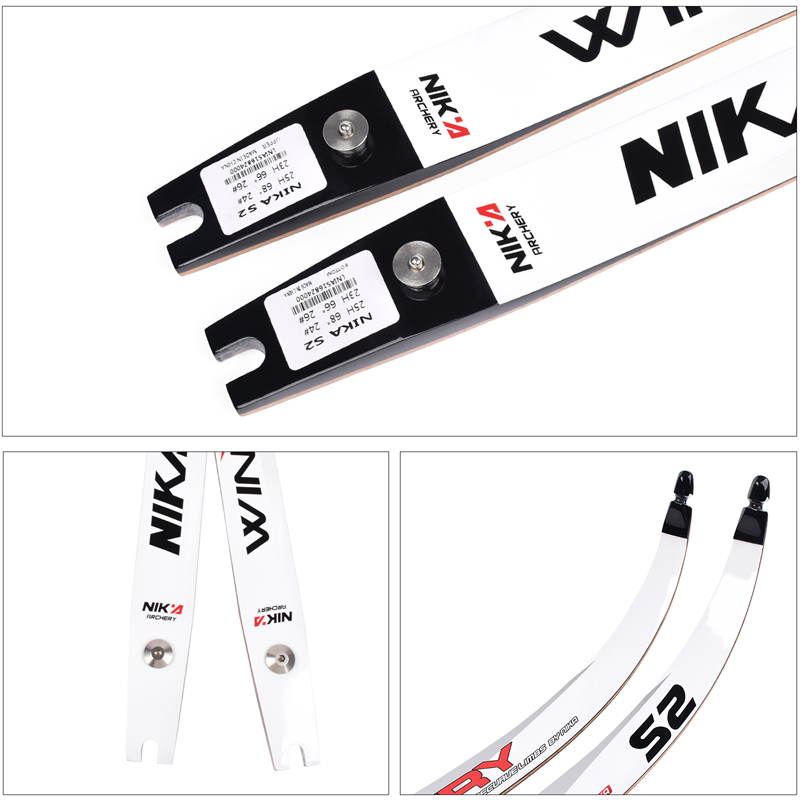 Nika Archery 270068 Nika S2アーチェリー再発四肢のためのリンガ弓アーチェリーセット