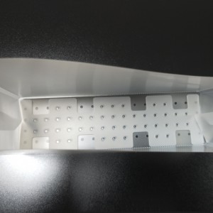 Dongguanメーカー卸売バッテリーセル支持フィルム半透明のサポートフィルムPPベアセル支持板を形成する