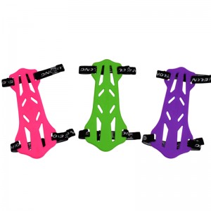 エリオンアウトドア44Ag03アームガード柔らかいゴムアーチェリーの矢印を使用して二重直面してプラスチック保護を撮影