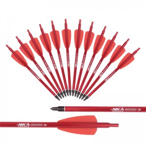 Nika Archery 113173-02 Cobra Adder/R9/RX Crossbow Huntingのための7.5インチアルミクロスボウボルト