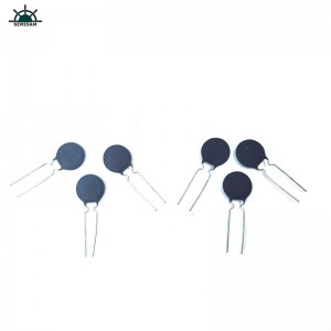 中国ODM OEMの長いリードブラック30オーム30D15直径15mmの抵抗力NTCサーミスタ